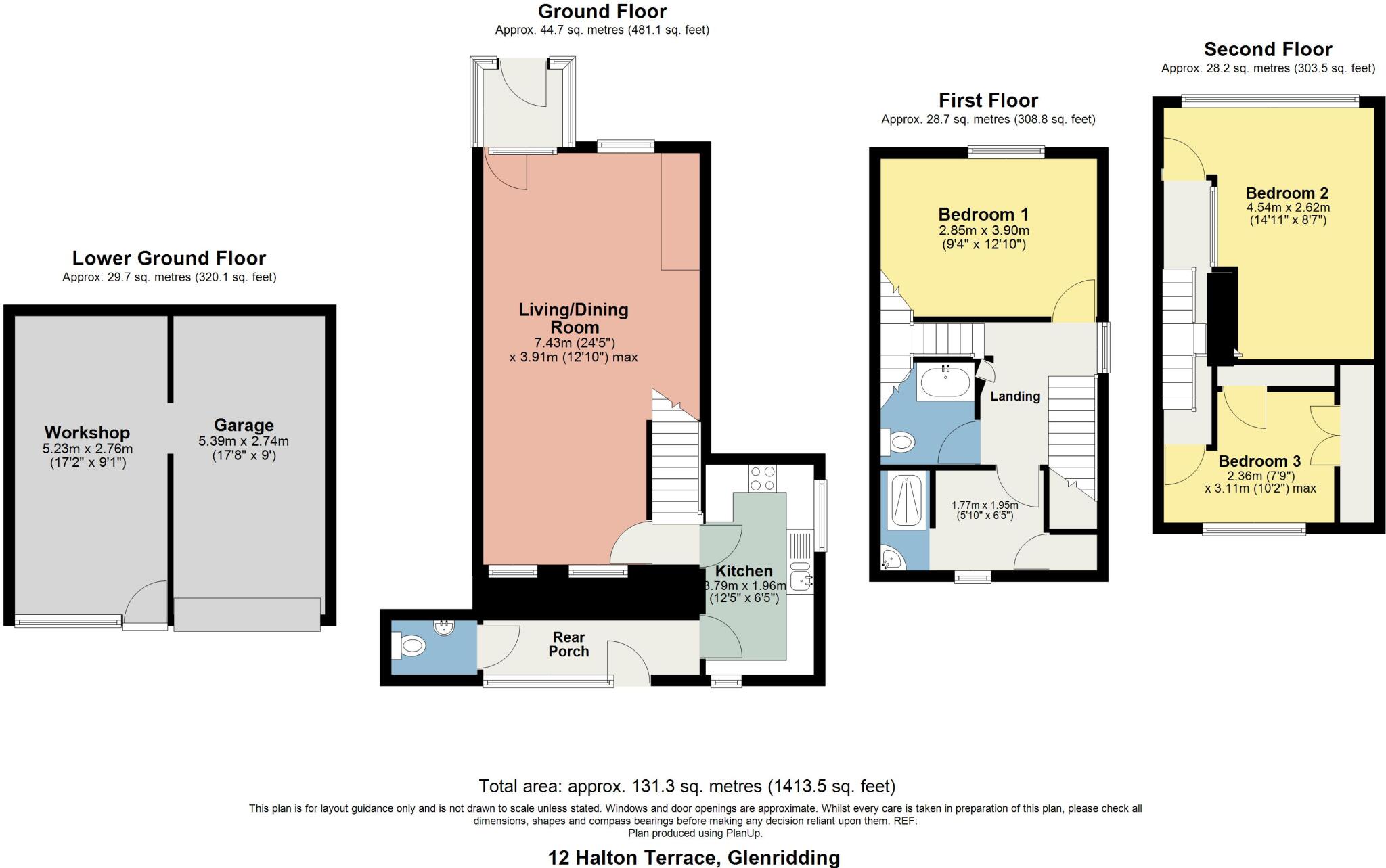 12 Halton Terrace, Glenridding, Penrith, CA11 0QH floorplan