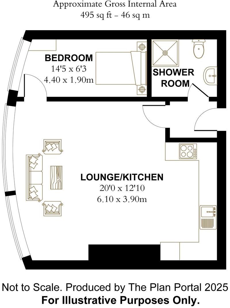 Vernon Terrace, Brighton floorplan