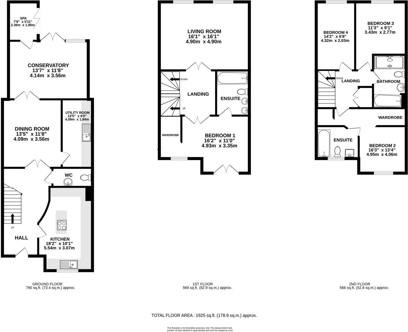 Node Way Gardens, Welwyn floorplan