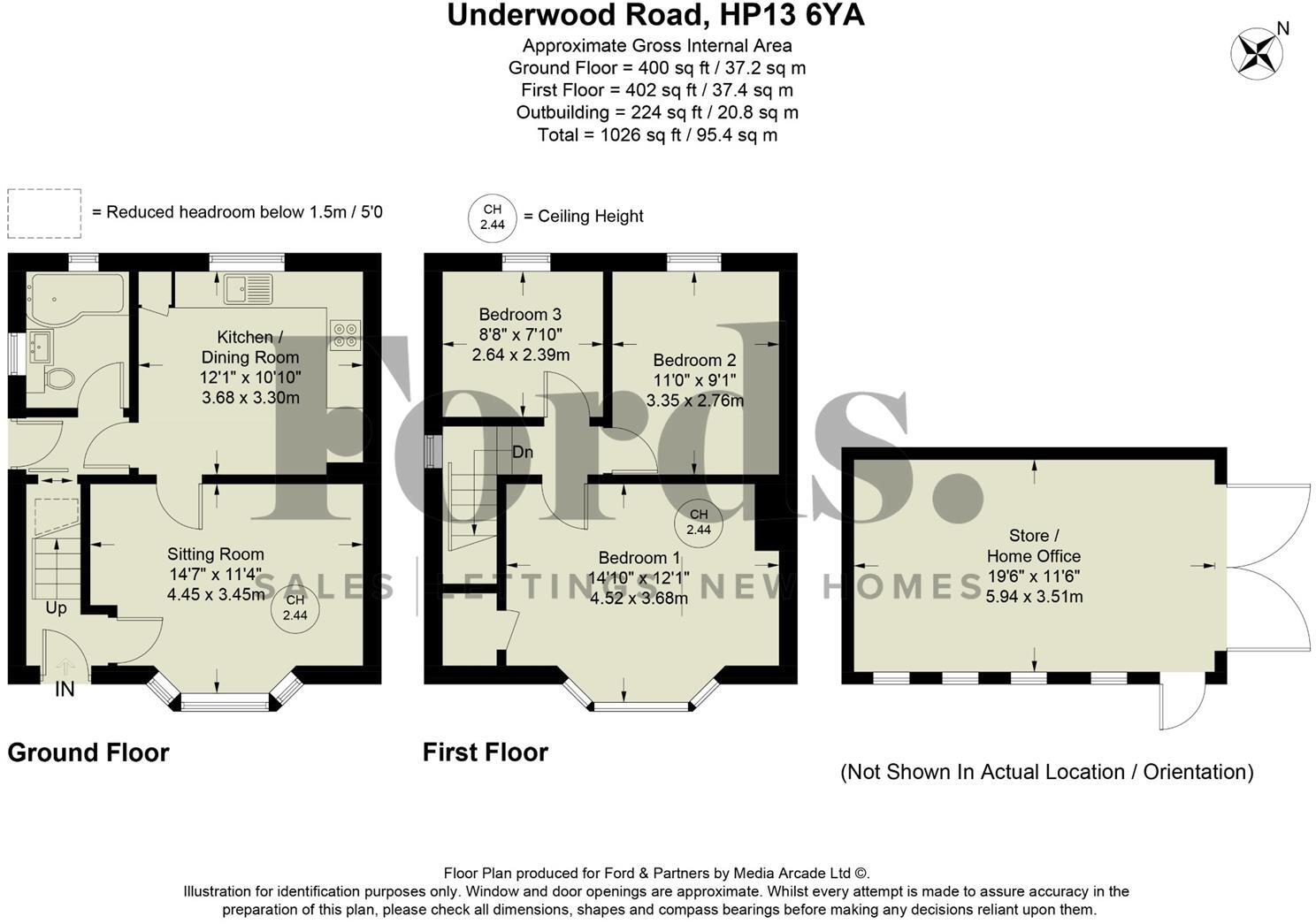 Underwood Road, High Wycombe floorplan