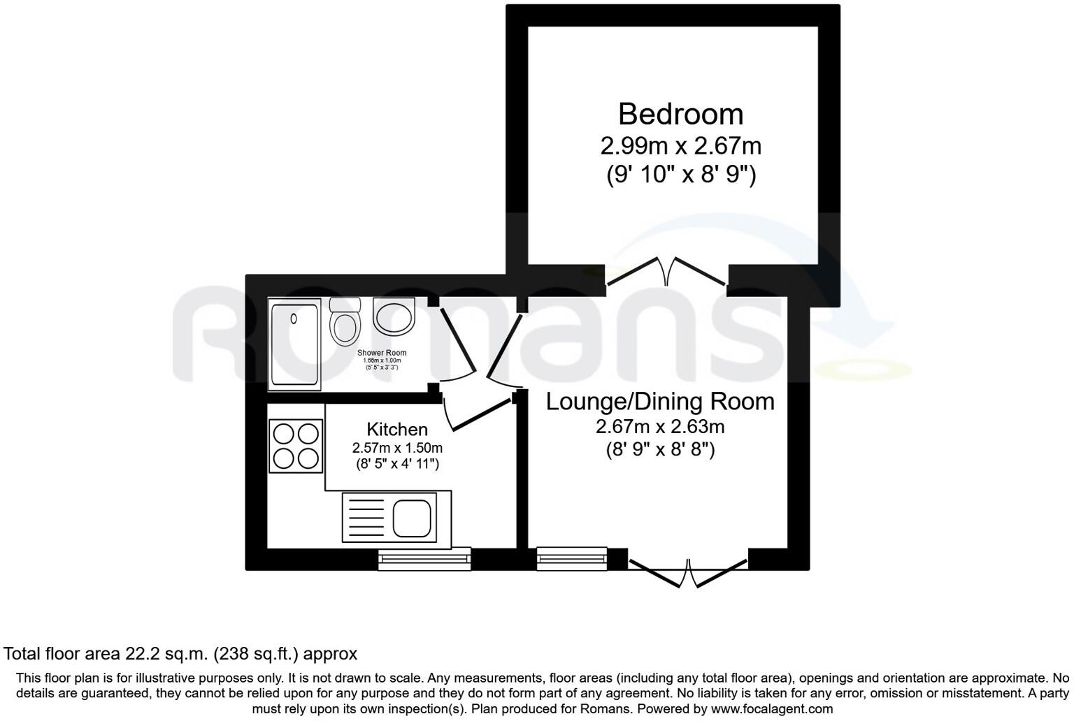 Star Post Road, Camberley, Surrey, GU15 floorplan