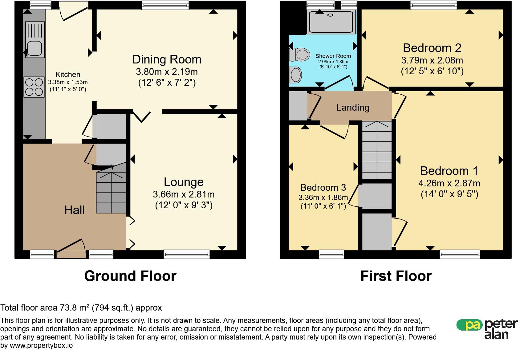 Mead Lane, Cwmbran floorplan