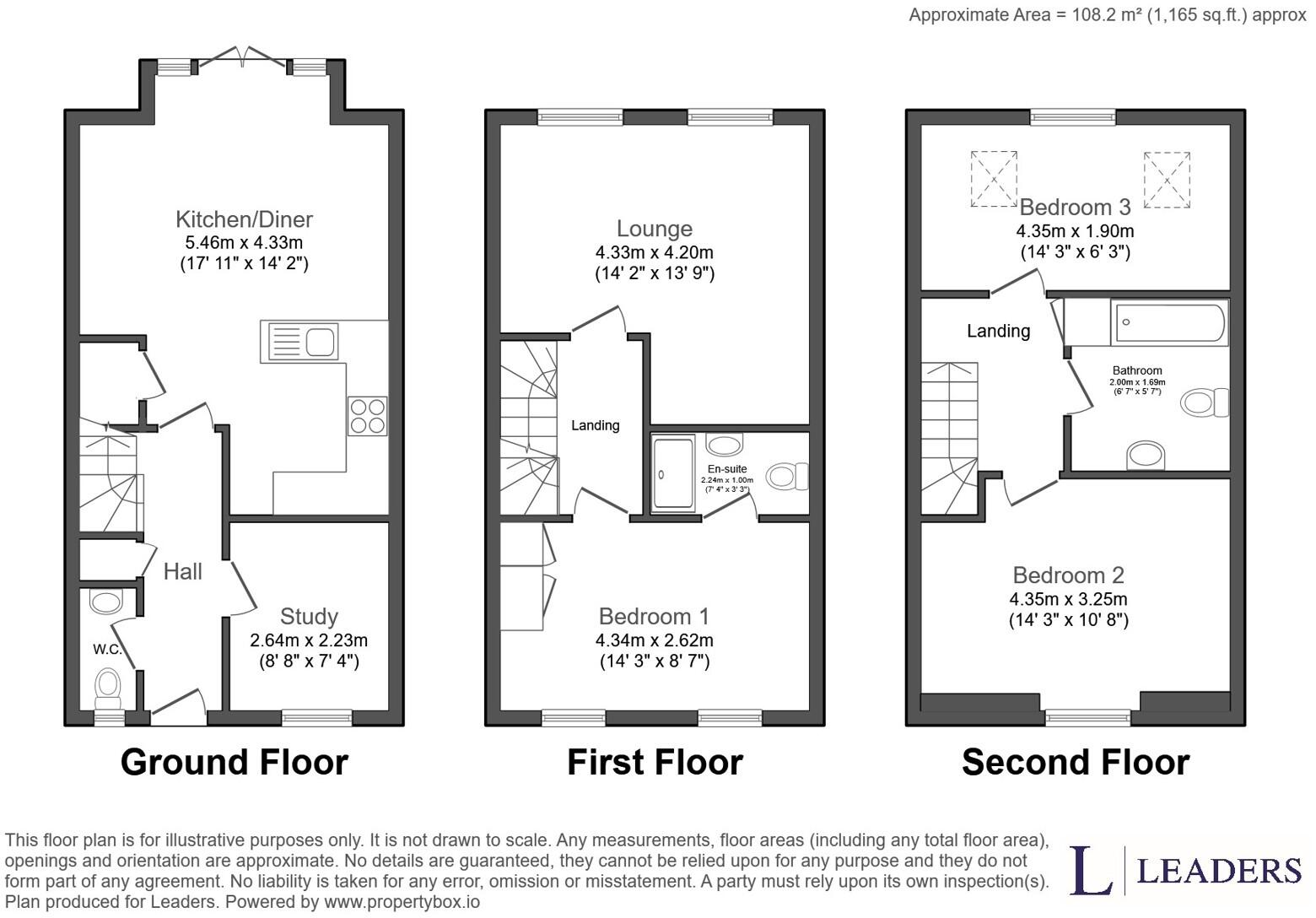 Oakdene Road, Southsea, PO4 floorplan