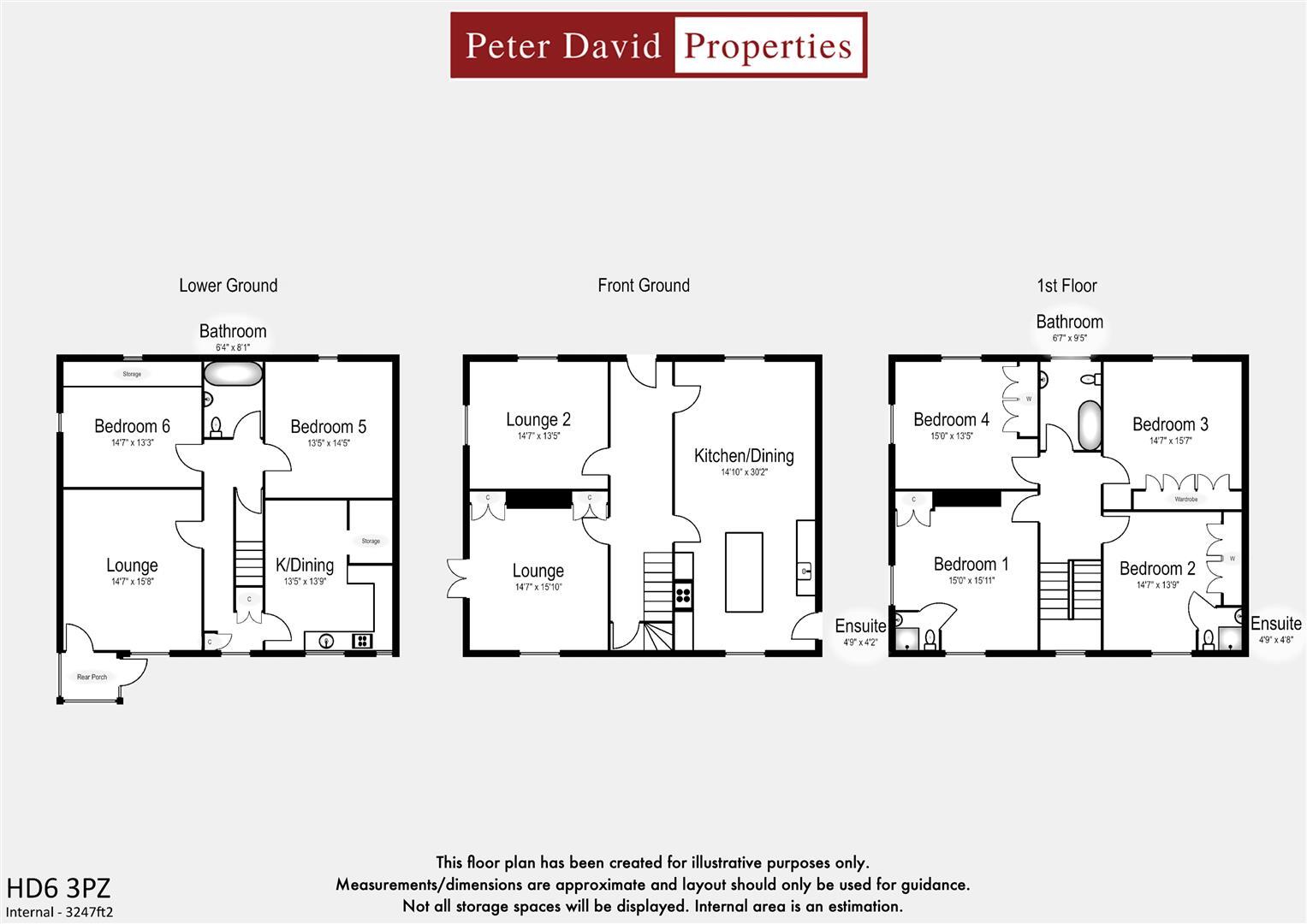 New Hey Road, Brighouse floorplan