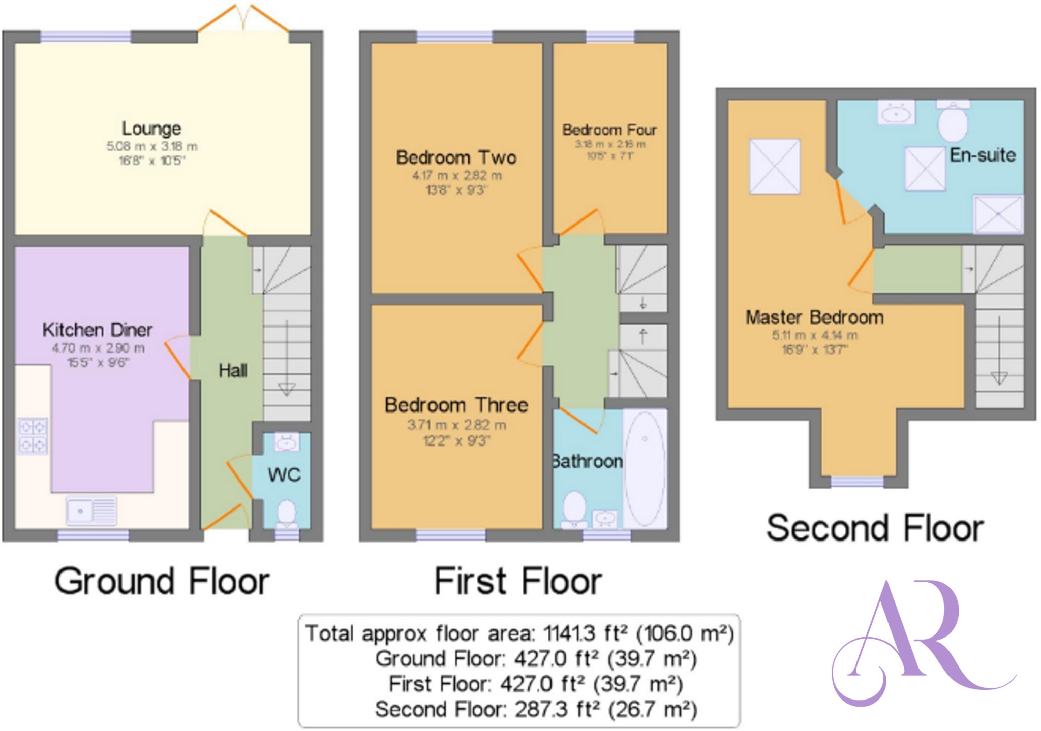 York Way, Northampton floorplan