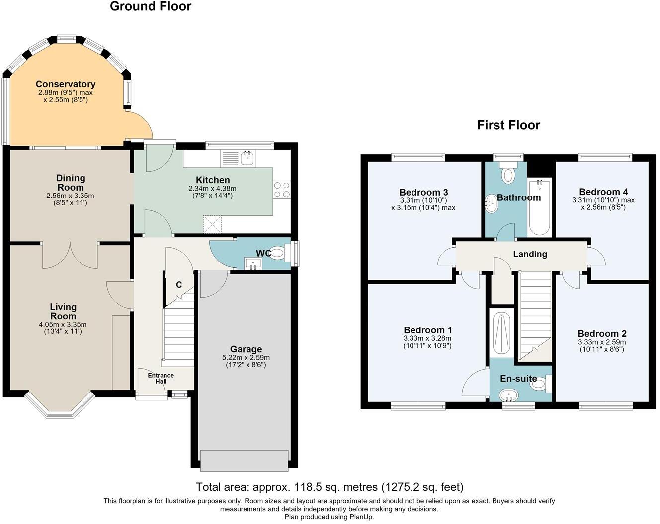 Phoenix Close, Leighton Buzzard floorplan
