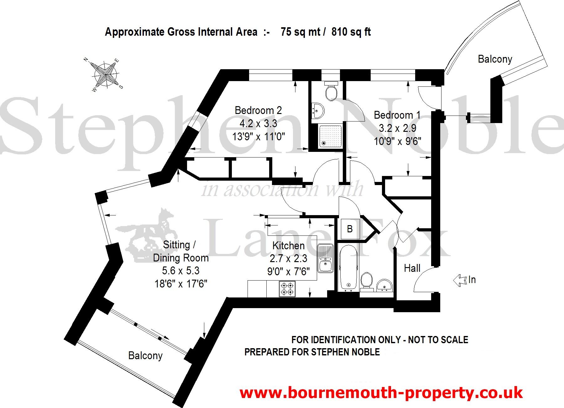 Richmond Hill Drive, Bournemouth, Dorset, BH2 floorplan