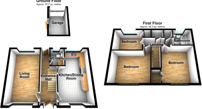 Cygnet Road, Chatham, Kent, ME5 floorplan
