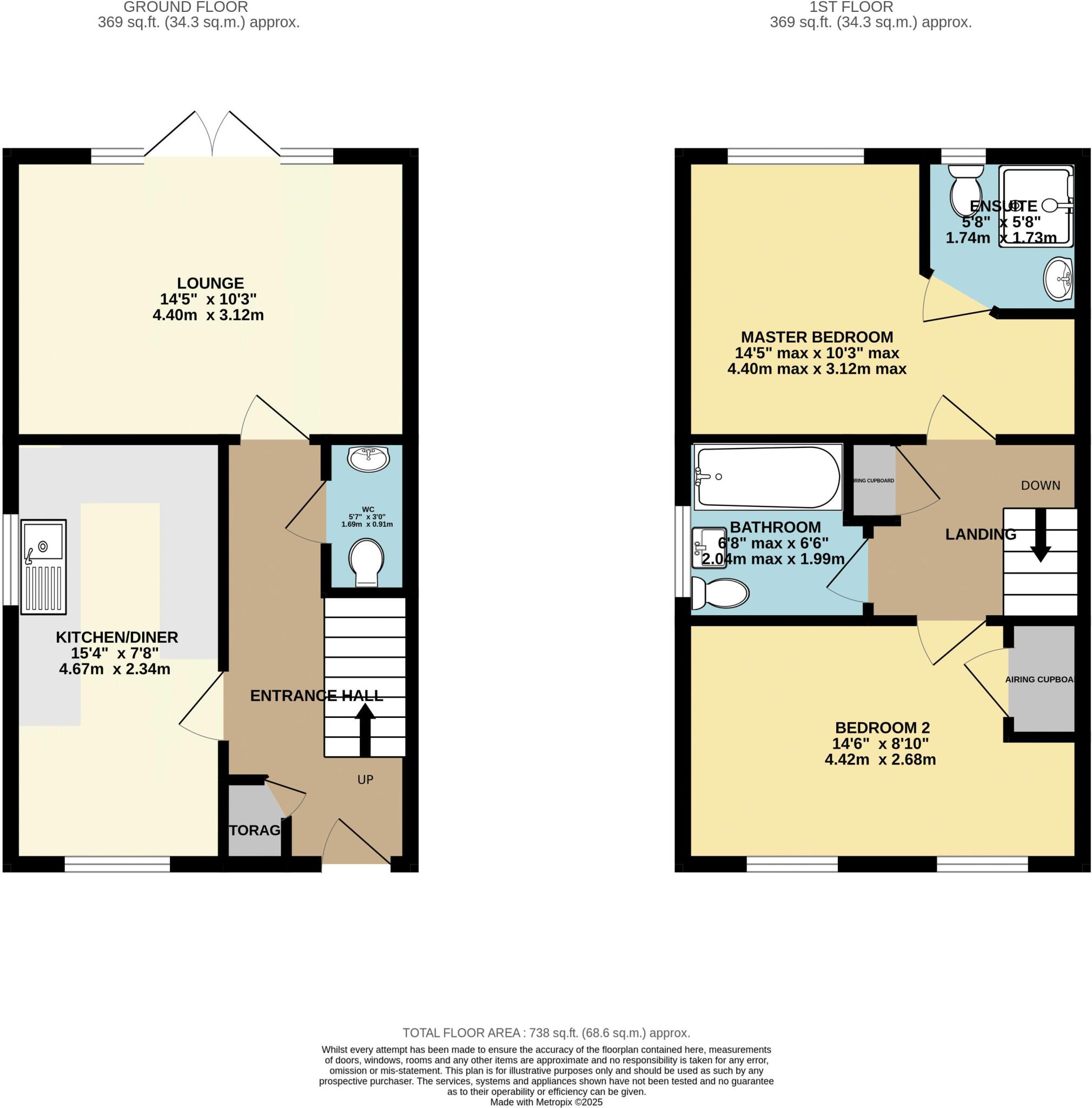 Goldcrest Avenue, Branston, Lincoln floorplan