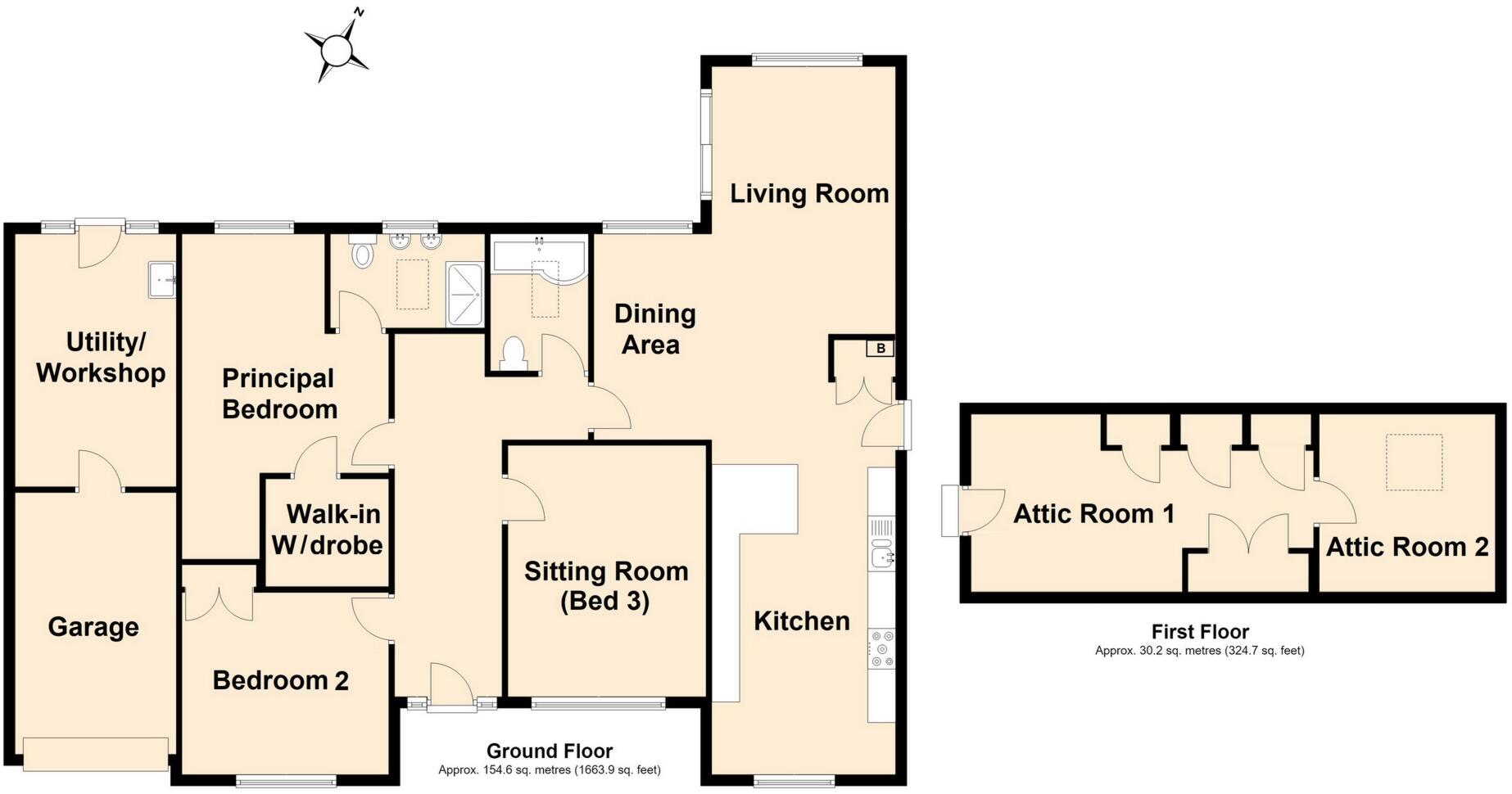 Lydda Garth, Monmouth, NP25 floorplan