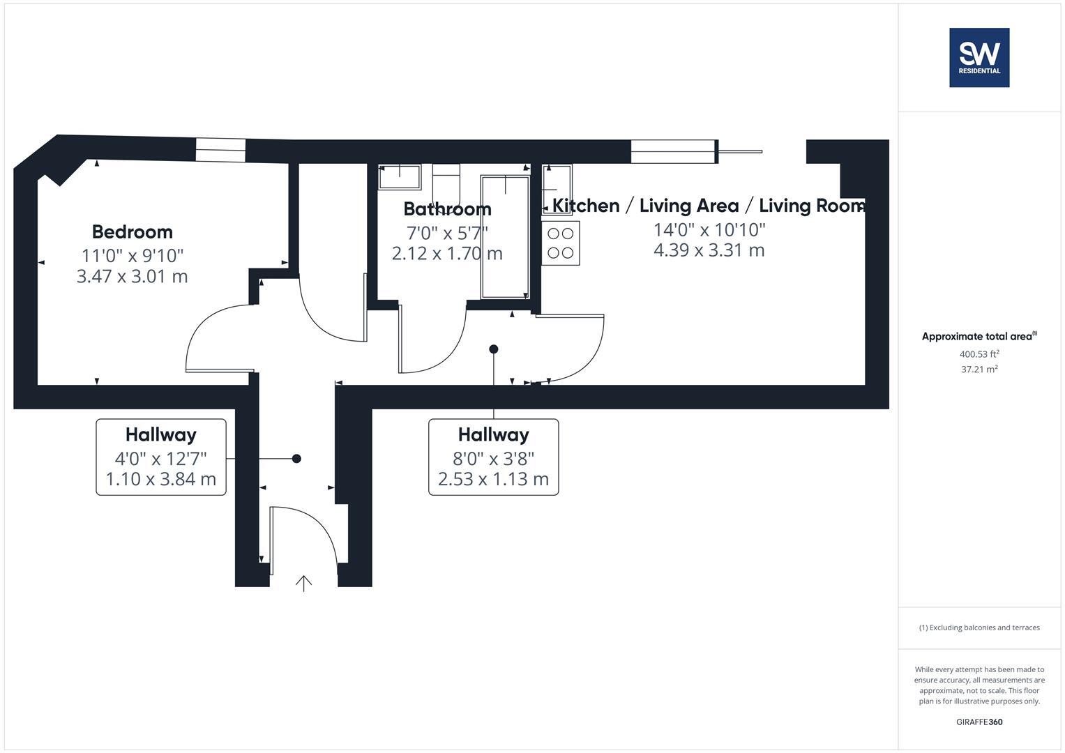 The Skyline, St. Peters Street, Leeds floorplan
