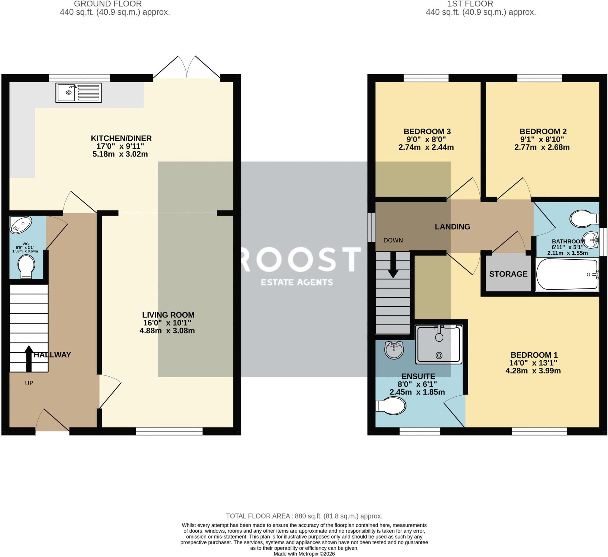 Fallowfield Road, Scartho floorplan
