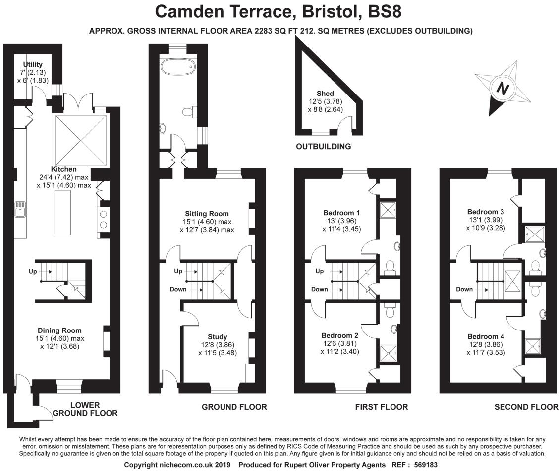 Camden Terrace, Bristol, BS8 floorplan