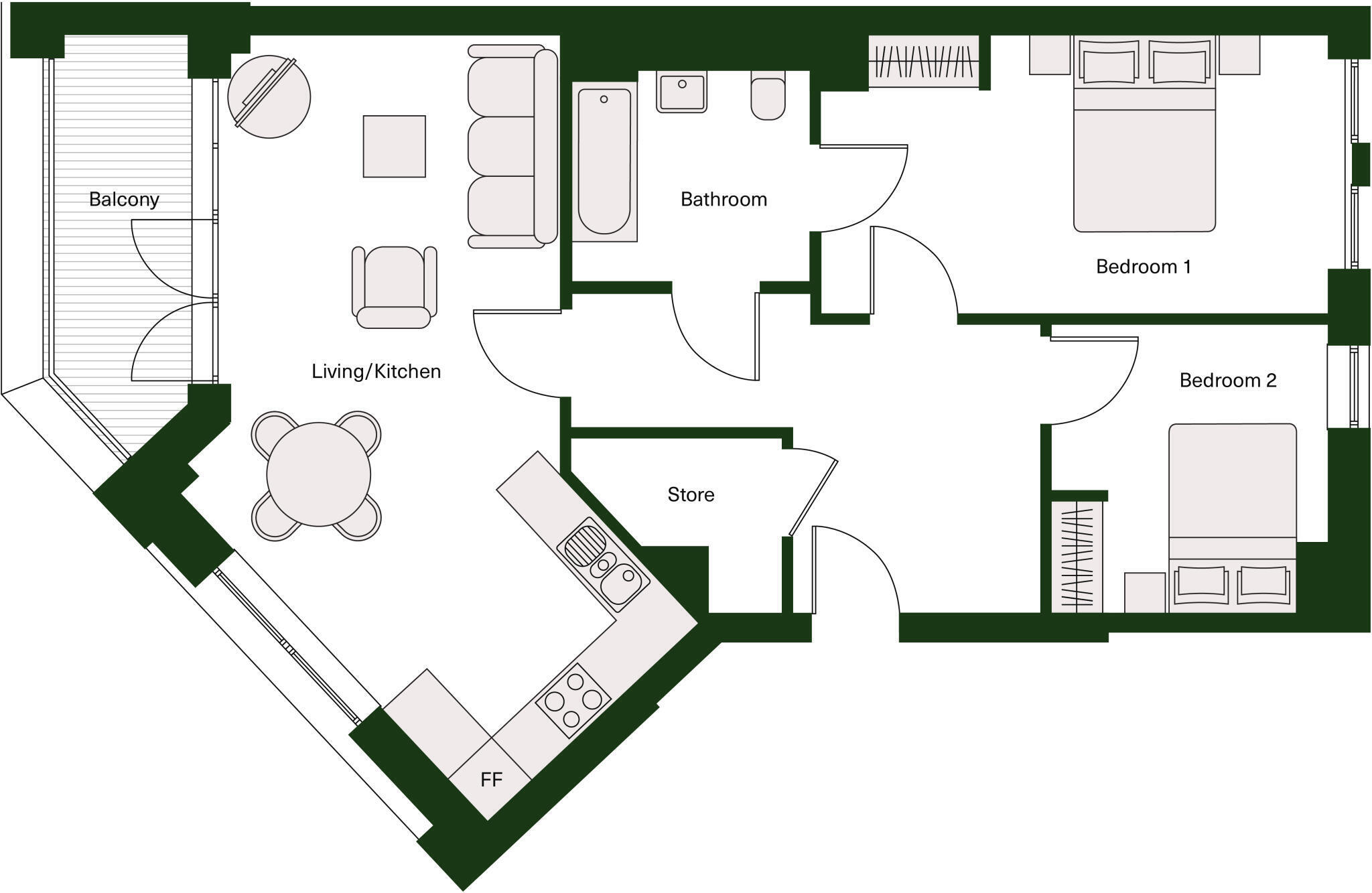 Anchor House, Conington Road, Lewisham, London floorplan