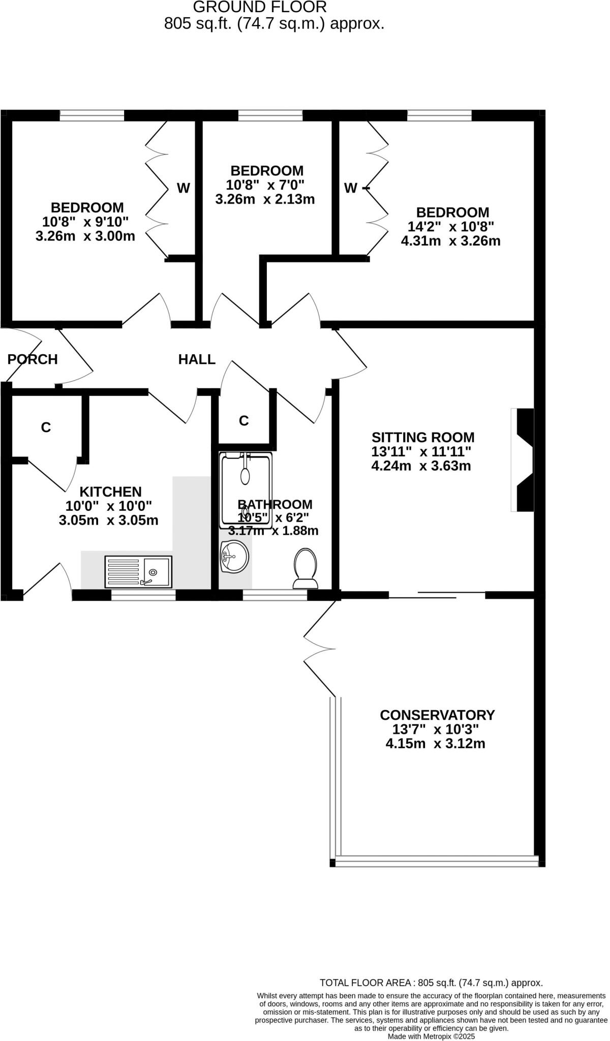 Westwood Drive, Hellesdon, Norwich floorplan