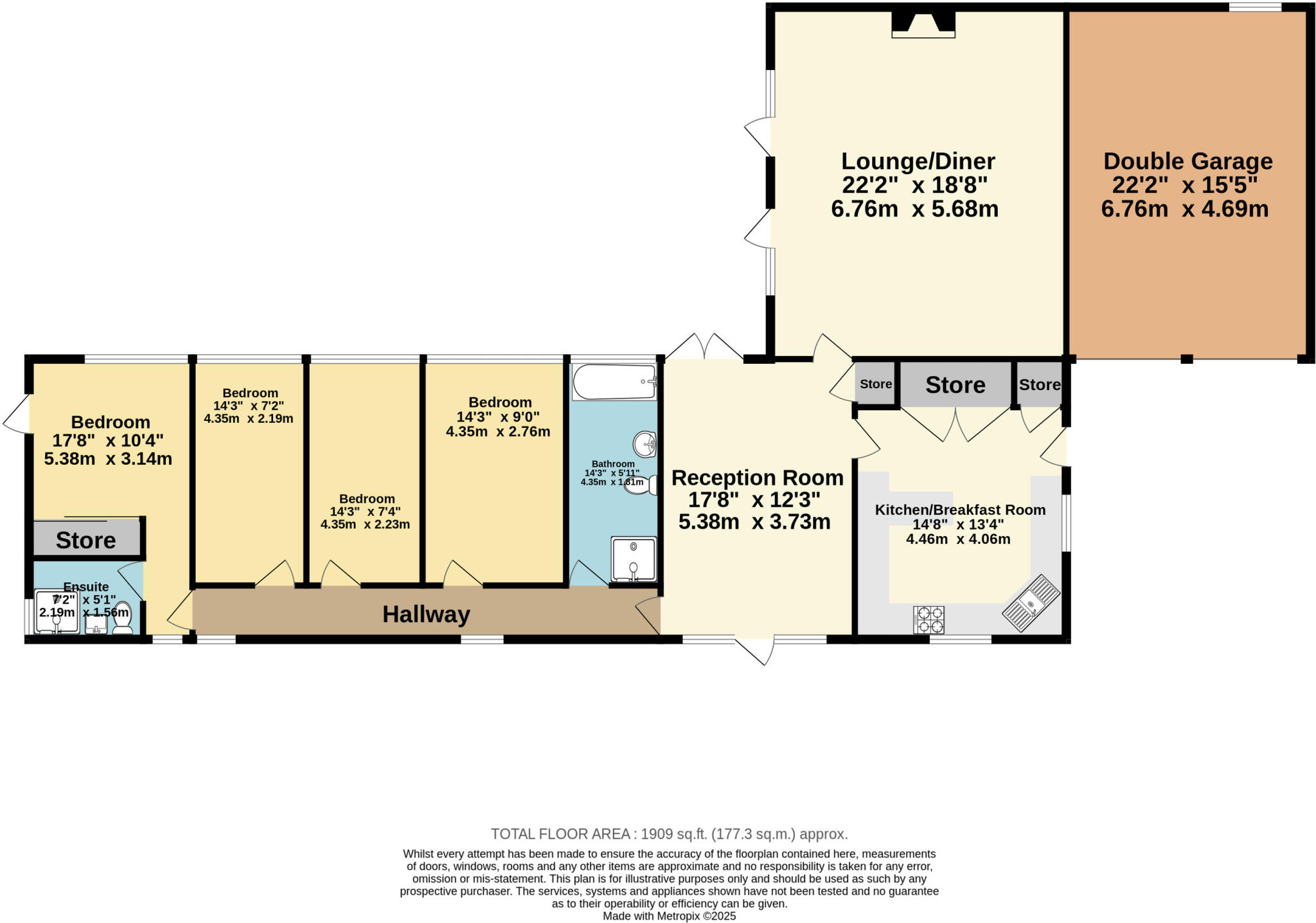 Plough Lane, Upper Harbledown, Canterbury, Kent, CT2 floorplan