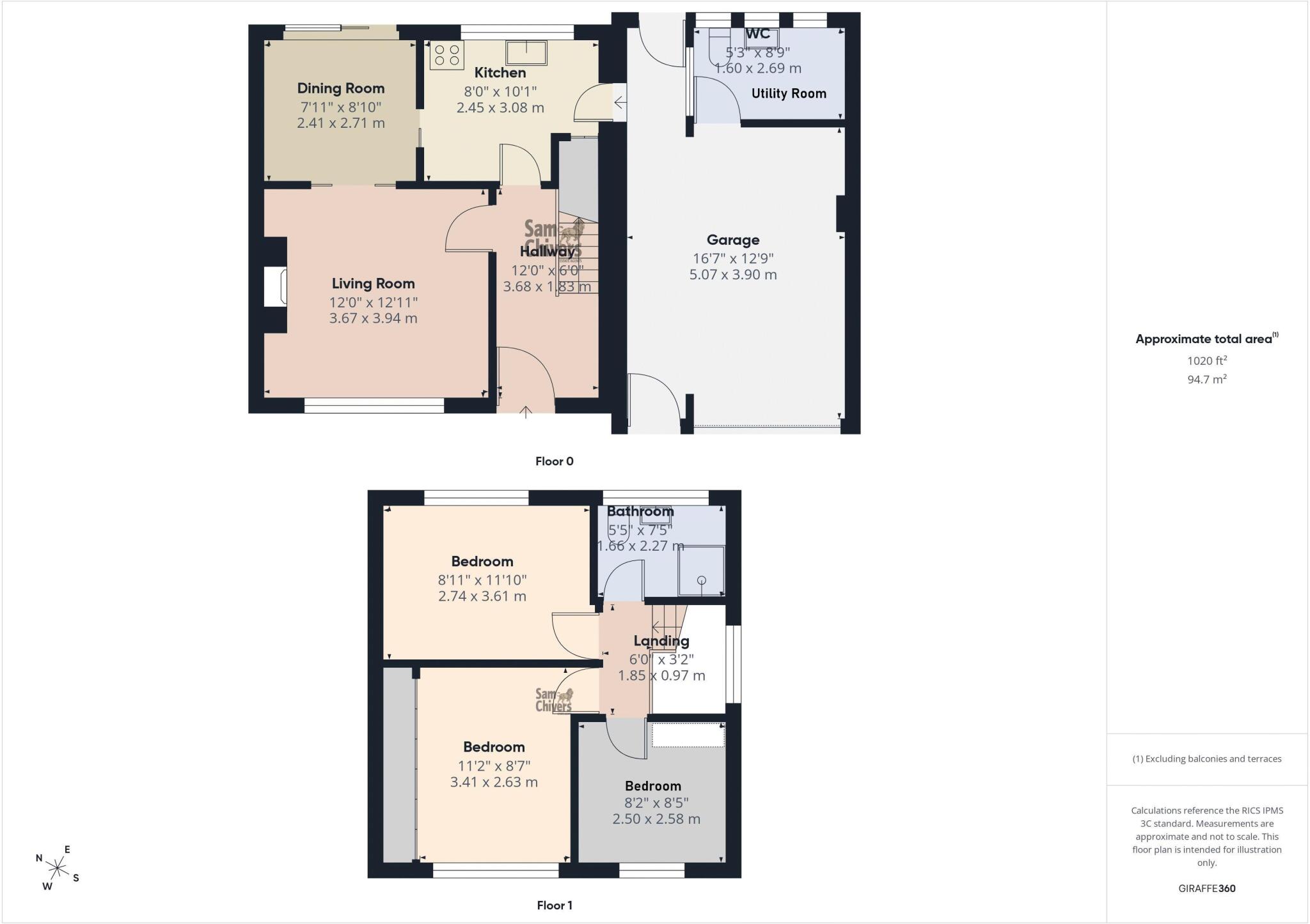 Gregorys Tyning, Paulton floorplan