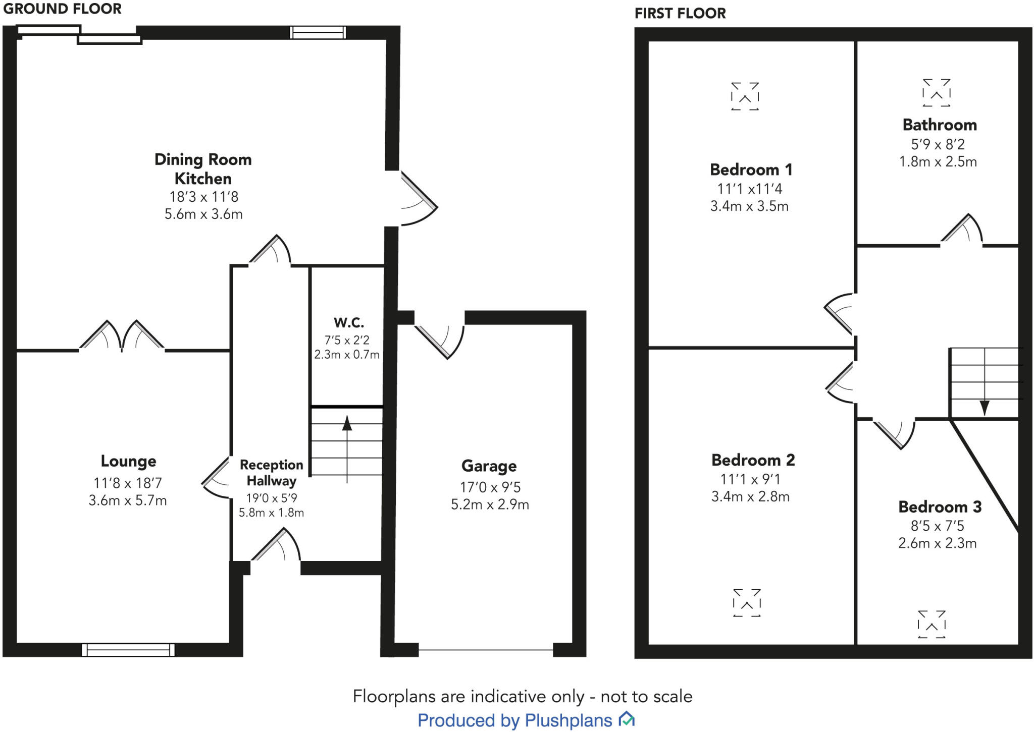 5 Ashdale Way, Whiting Bay, Isle of Arran, KA27 8QX floorplan