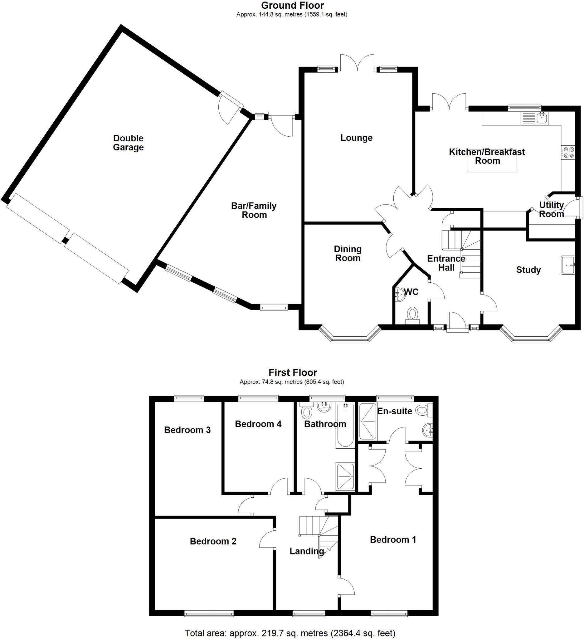 The Pollards, Bourne, PE10 floorplan