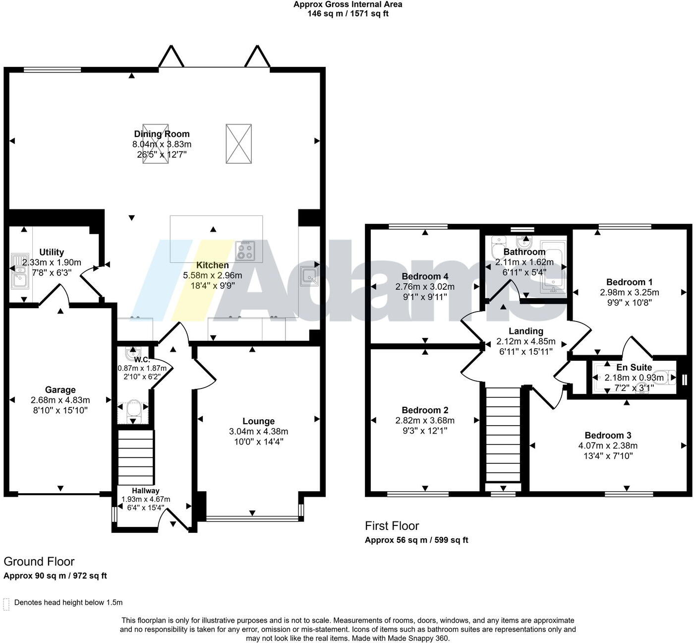 Burrard Road, Runcorn floorplan