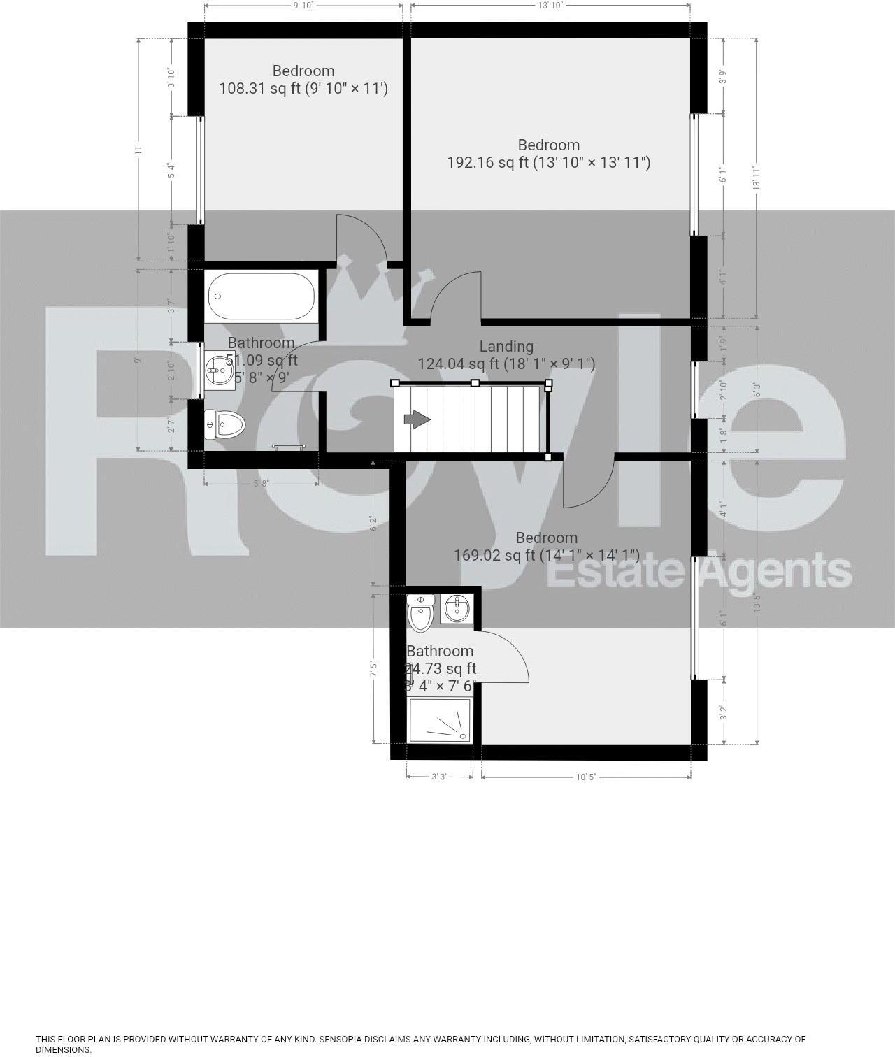 No. 2, Crossway, Cleveleys, Lancs FY5 1LA floorplan