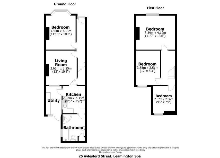 Aylesford Street, Leamington Spa floorplan