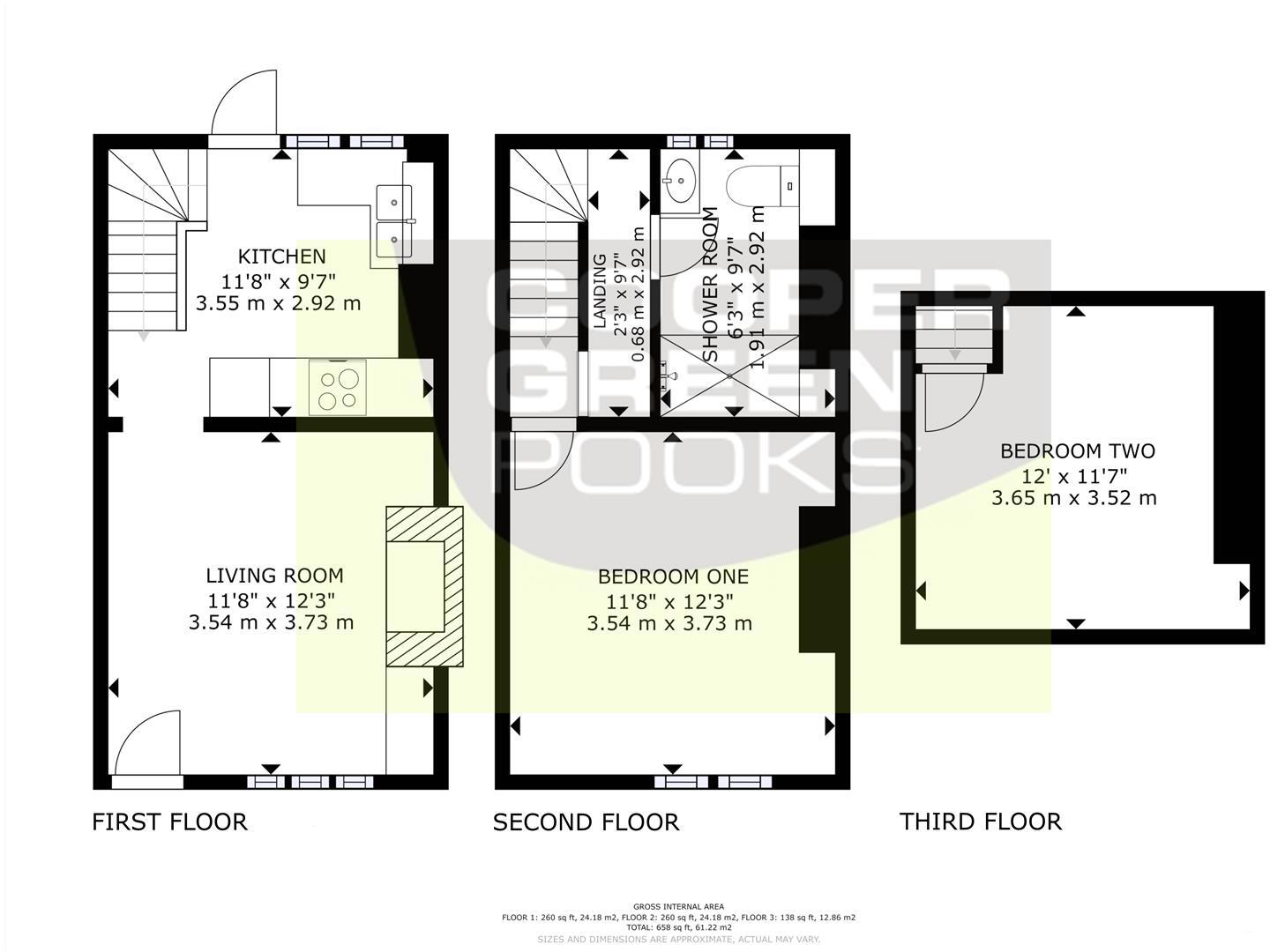 Newhall Gardens, Shrewsbury floorplan