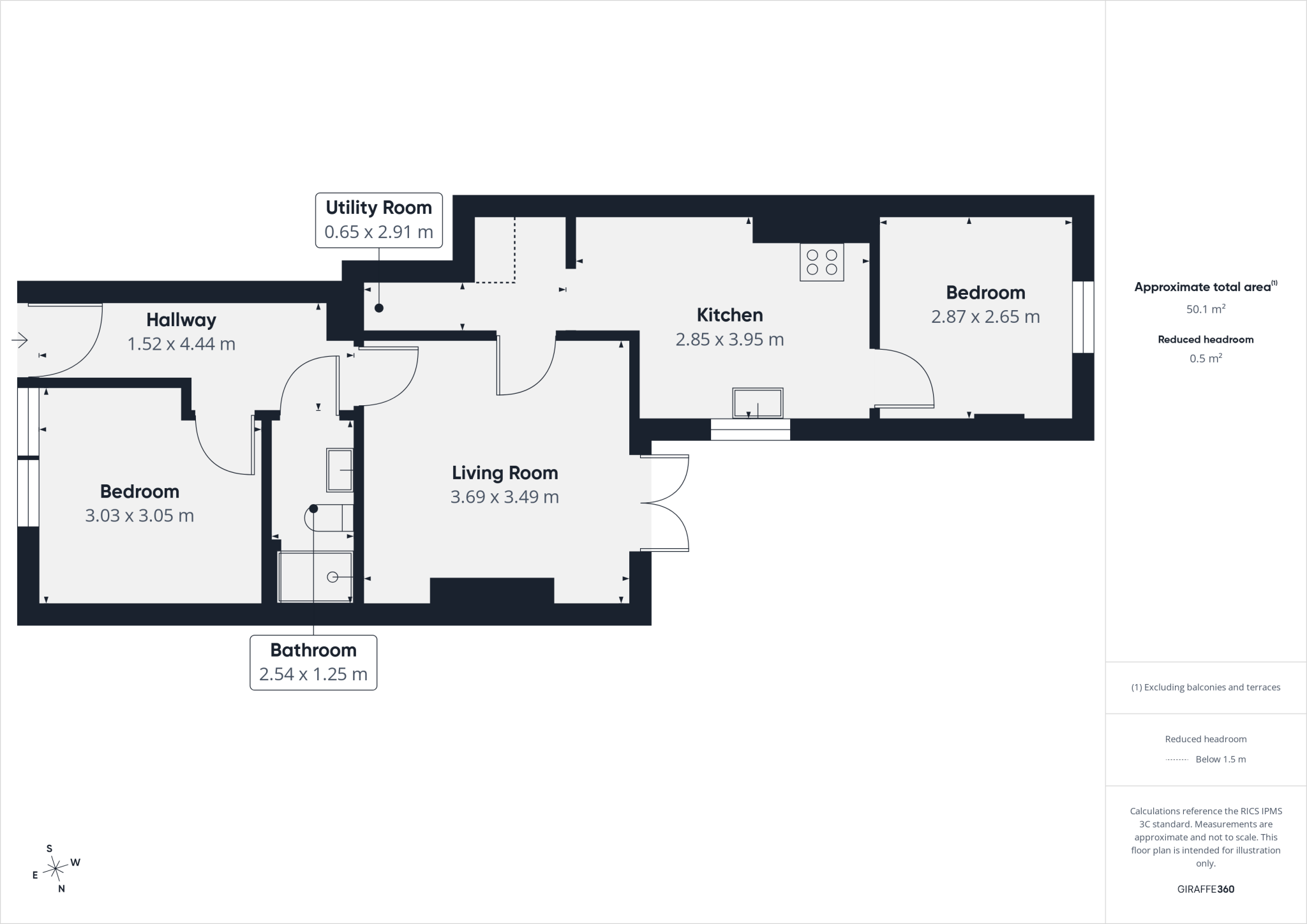 Repton Road, Bristol, BS4 floorplan
