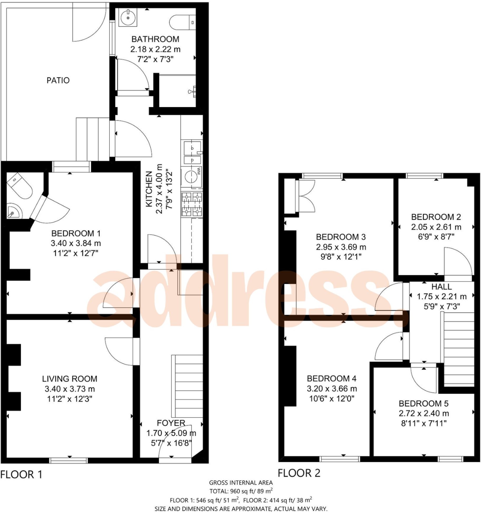Sydney Road, Chester, CH1 floorplan