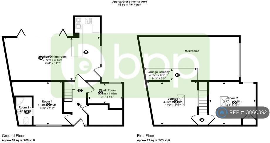 Meridian Road, Bristol, BS6 floorplan