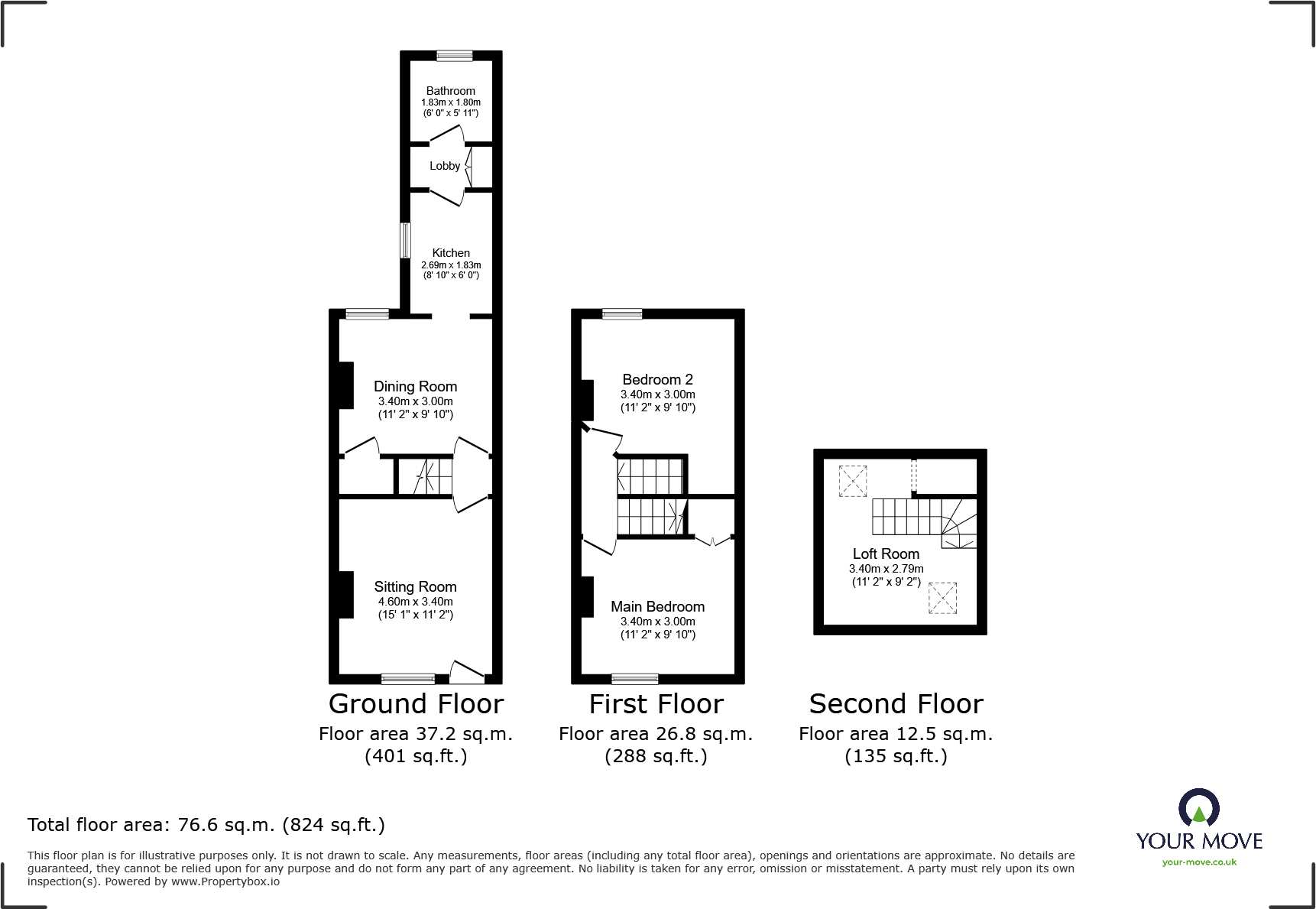 Belgrave Street, Eccles, Aylesford, Kent, ME20 floorplan