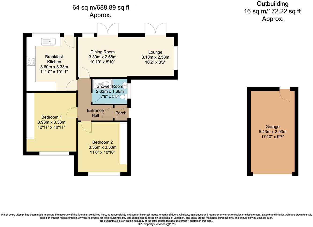 St. Albans Way, Wickersley, Rotherham floorplan