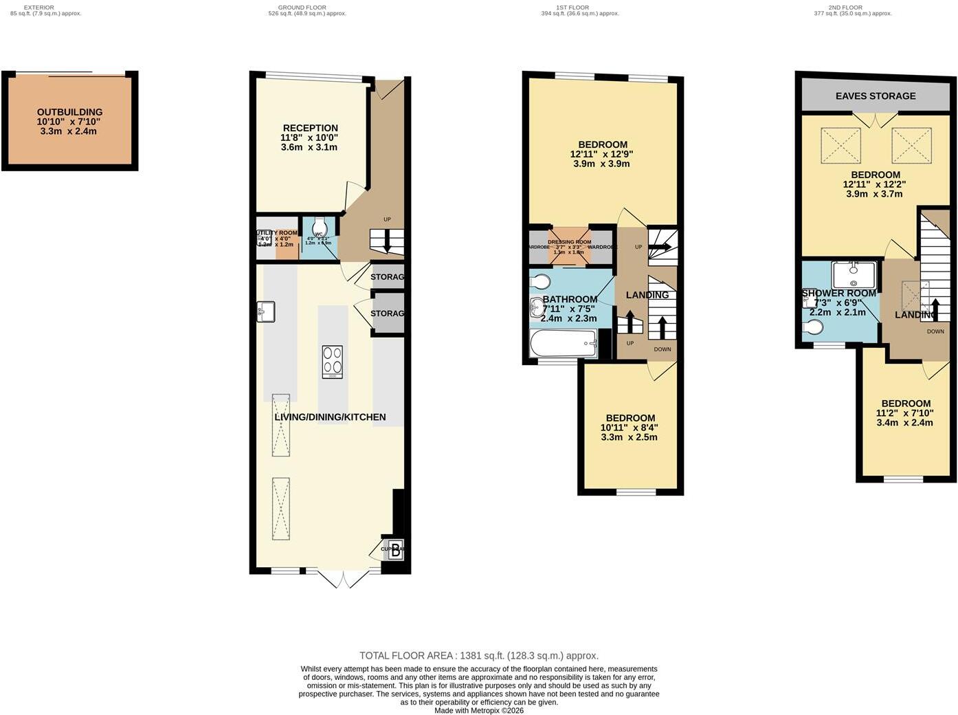 Boundary Road, Walthamstow floorplan