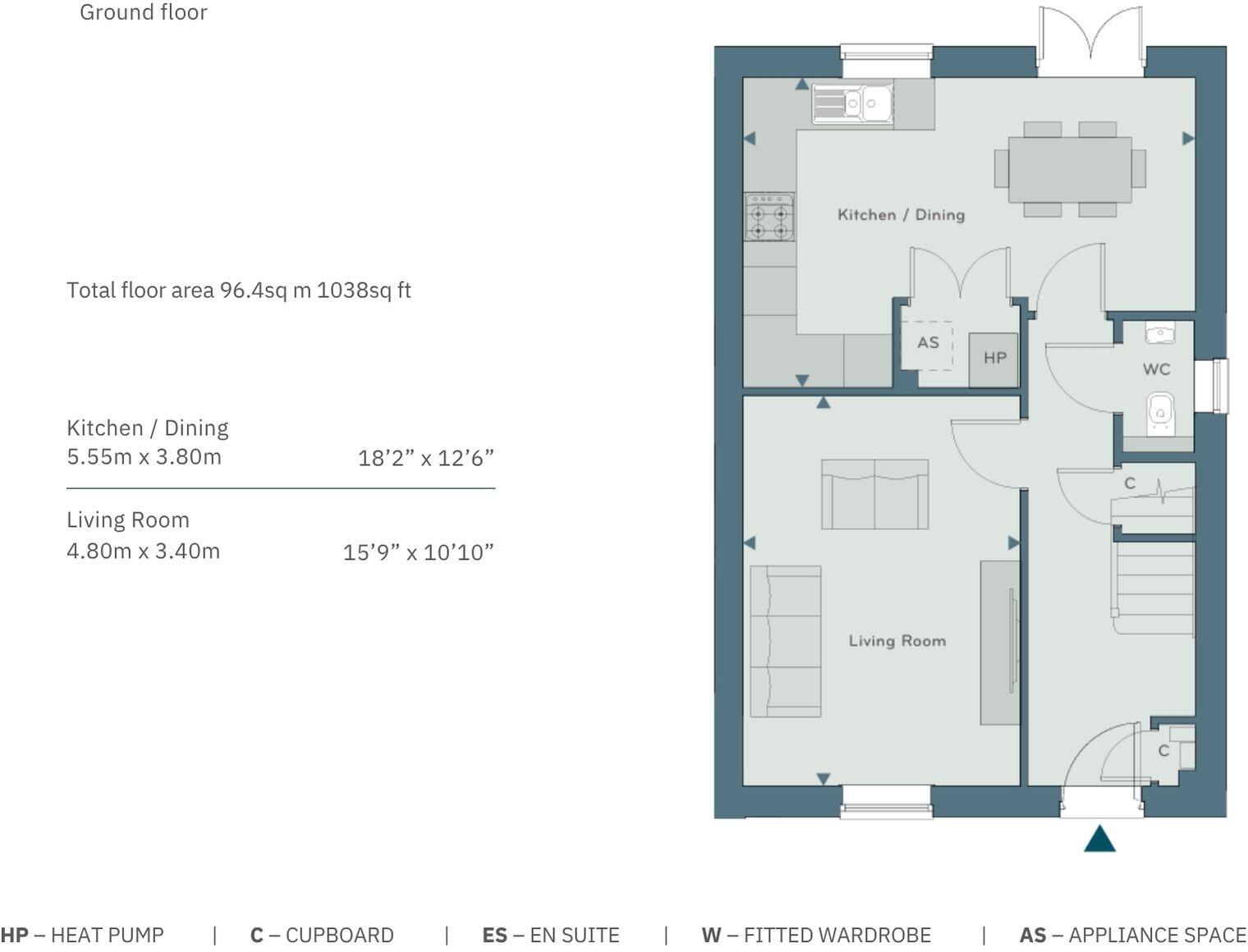 Welborne Garden Village, Fareham, PO17 4AA floorplan