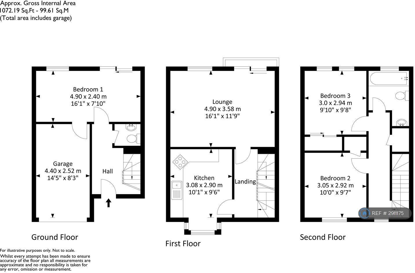 Princess Victoria Street, Bristol, BS8 floorplan