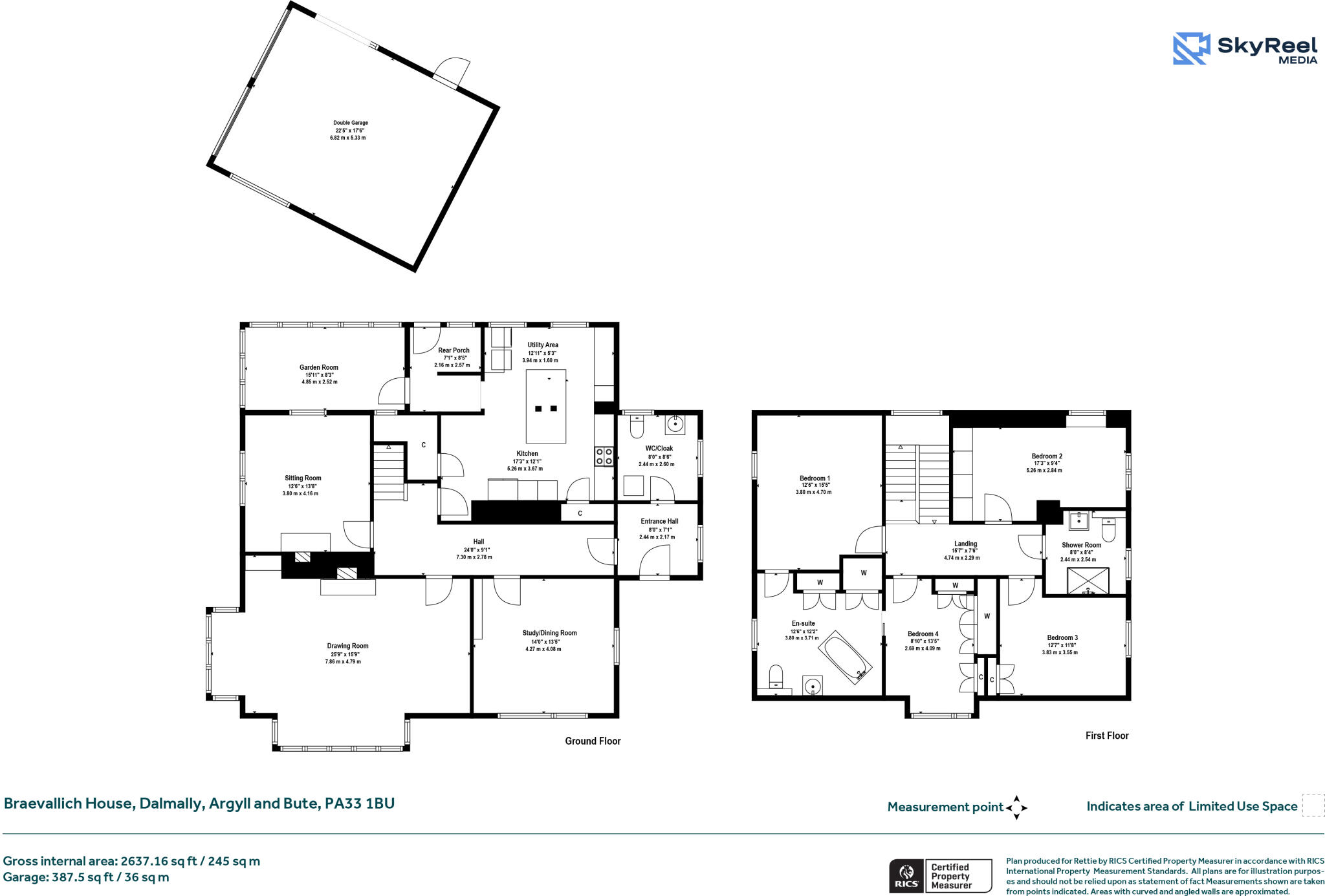Dalmally, Argyll and Bute floorplan