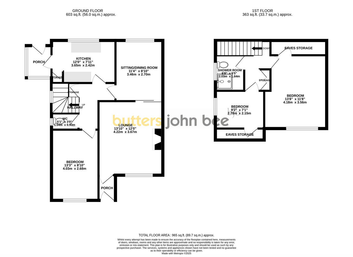 Barratt Road, Alsager floorplan