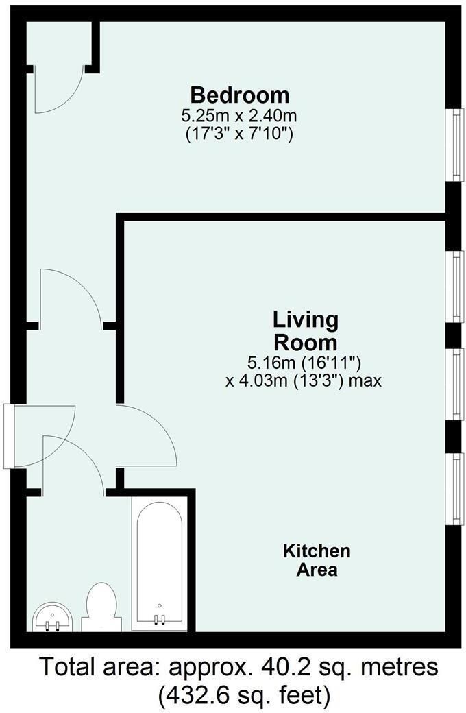 Bampton Street, Tiverton, Devon floorplan