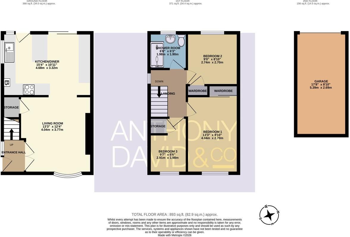 Cockerell Close, Merley , Wimborne, BH21 floorplan