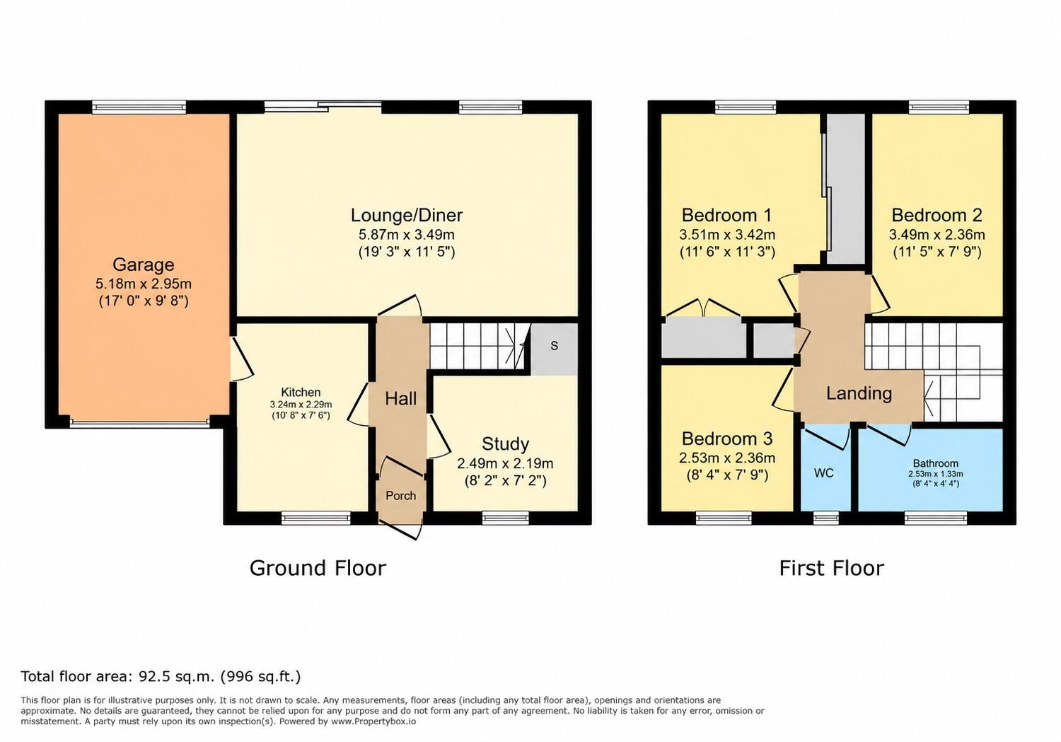 Hollybrook Close, Thurmaston, Leicestershire, LE4 floorplan