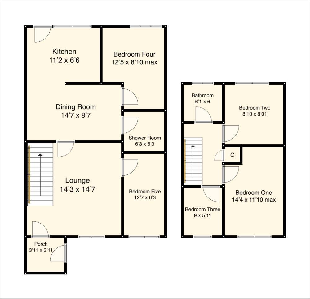 Culworth Drive, Wigston, Leicestershire. floorplan
