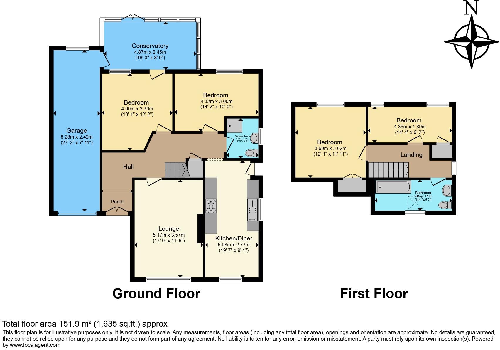 Swallow Avenue, Skellingthorpe, LN6 floorplan