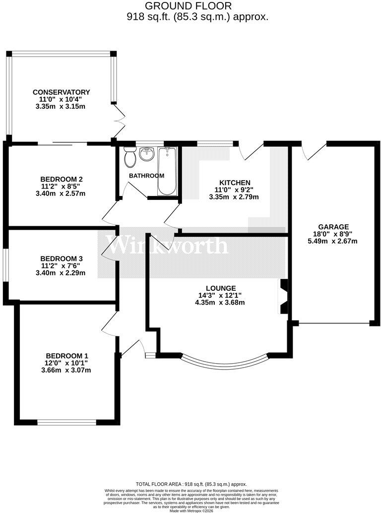 Broadwater Way, Horning, Norwich, Norfolk, NR12 floorplan