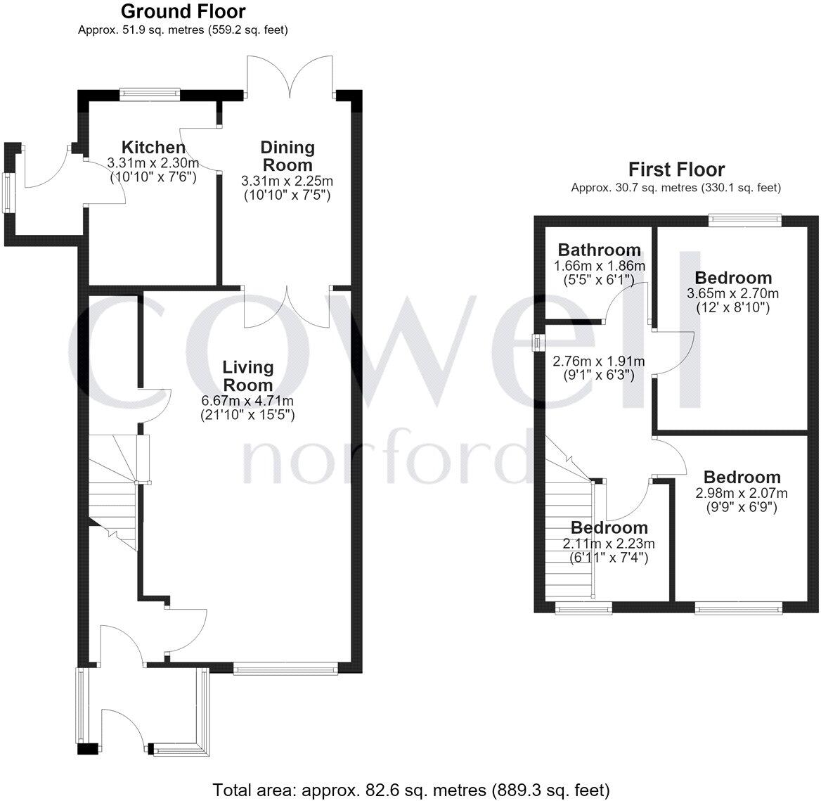 Chetwyn Avenue, Royton, Oldham, Greater Manchester, OL2 floorplan