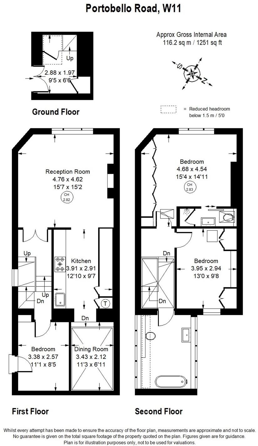 Alba Place, Portobello Road, London, W11 floorplan