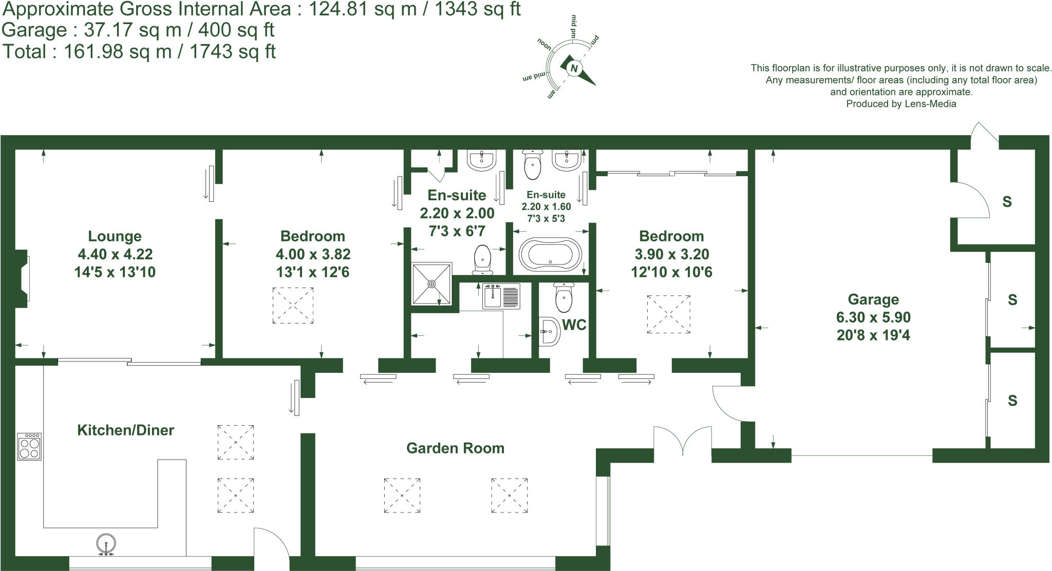 Preston Road, Alston, Preston, Lancashire floorplan