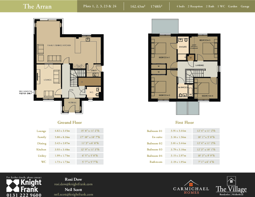The Village, Rosslynlee, Edinburgh EH25 floorplan
