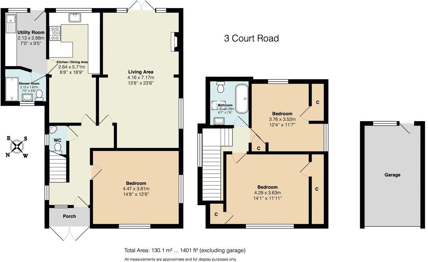 Court Road, Caterham floorplan