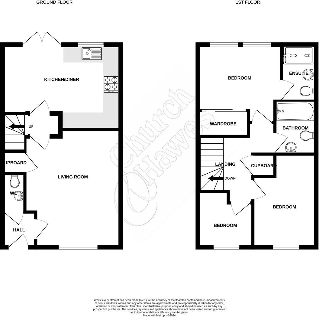 Field Fare Road, Southminster floorplan