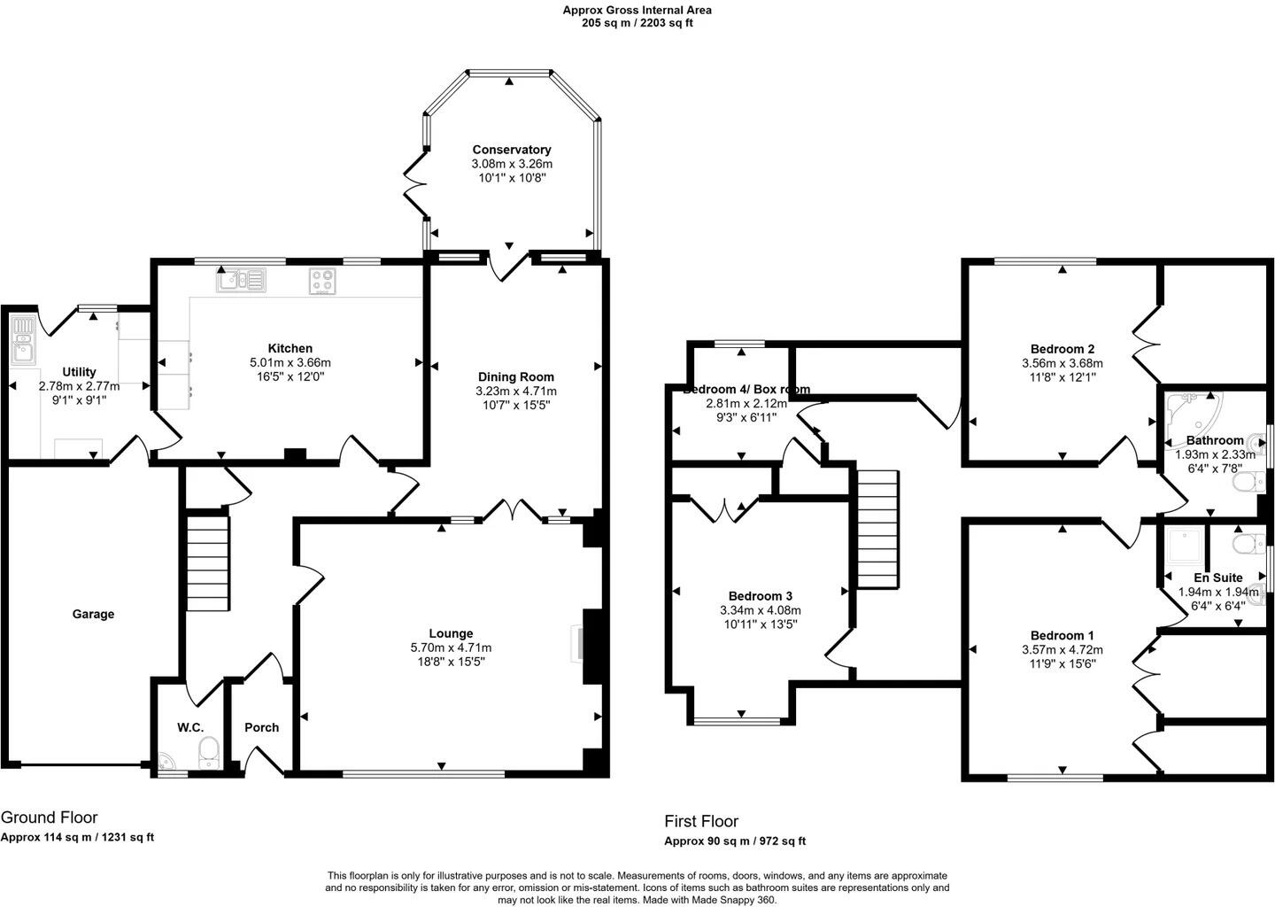 Highlands Close, Rhuddlan, LL18 2RU floorplan